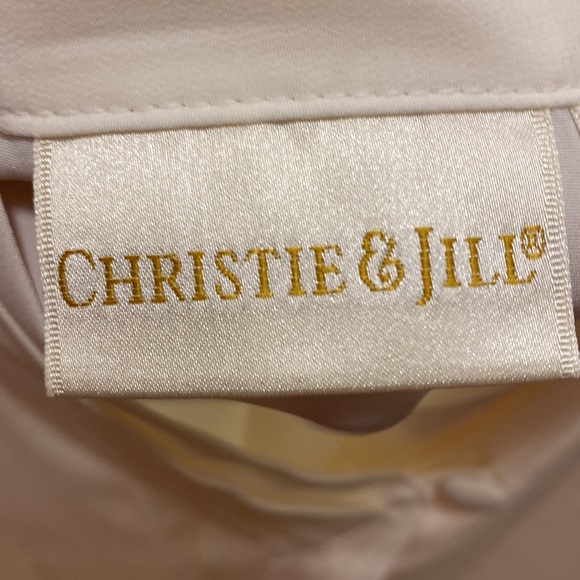 Vintage Christie & Jill Blouse size 10 - Picture 6 of 7